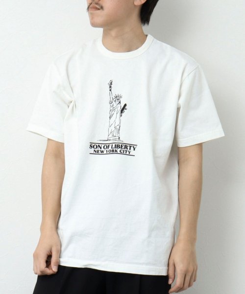 NOLLEY’S goodman(ノーリーズグッドマン)/SON OF LIBERTY フロントプリントTシャツ/img01