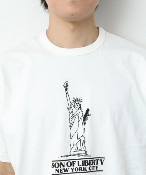 NOLLEY’S goodman(ノーリーズグッドマン)/SON OF LIBERTY フロントプリントTシャツ/img38