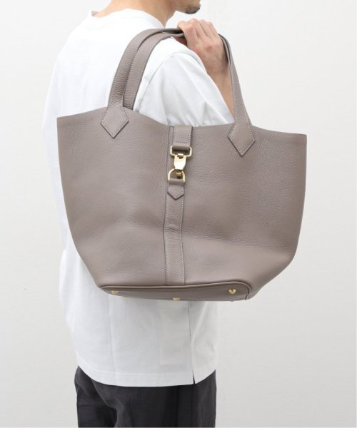 EDIFICE(エディフィス)/【S.MANO / エス マーノ】SQUARE BOTTOM TOTE/img17