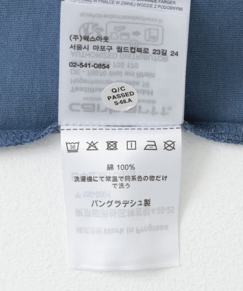 SENSE OF PLACE by URBAN RESEARCH(センスオブプレイス バイ アーバンリサーチ)/carhartt　SHORT－SLEEVE POCKET T－SHIRTS/img17