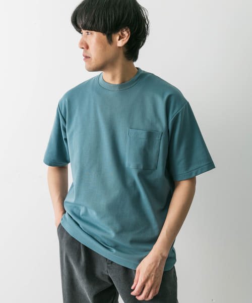 URBAN RESEARCH DOORS(アーバンリサーチドアーズ)/『Sサイズ/WEB限定』『イージーケア』ポンチポケットショートスリーブTシャツ/img36