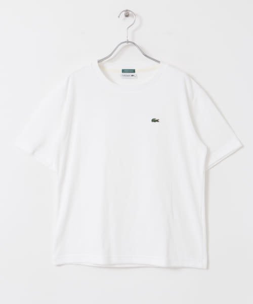 URBAN RESEARCH DOORS(アーバンリサーチドアーズ)/『別注』LACOSTE×DOORS　パイルクルーネックTシャツ/img14