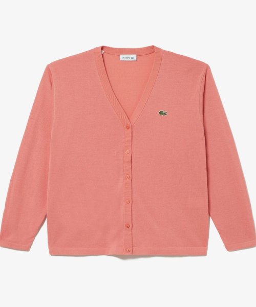 LACOSTE(ラコステ)/UVカット 吸水速乾 COOL MAX クールマックス Vネックニットカーディガン/img20