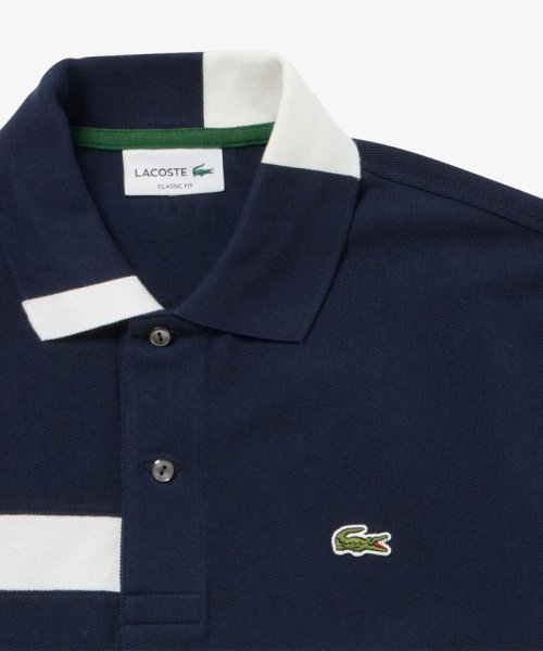 LACOSTE Mens(ラコステ　メンズ)/L.12.12.カラーブロック鹿の子 半袖ポロシャツ/img07