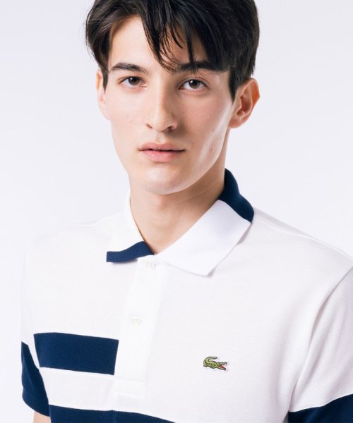 LACOSTE Mens(ラコステ　メンズ)/L.12.12.カラーブロック鹿の子 半袖ポロシャツ/img18