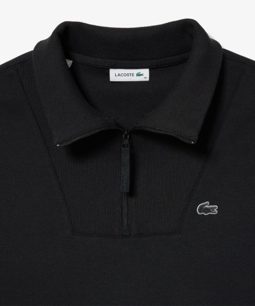 接触冷感 吸水速乾 COOL MAX クールマックス クロップド ハーフジップスウェット  ZYX1449306398(11000円)