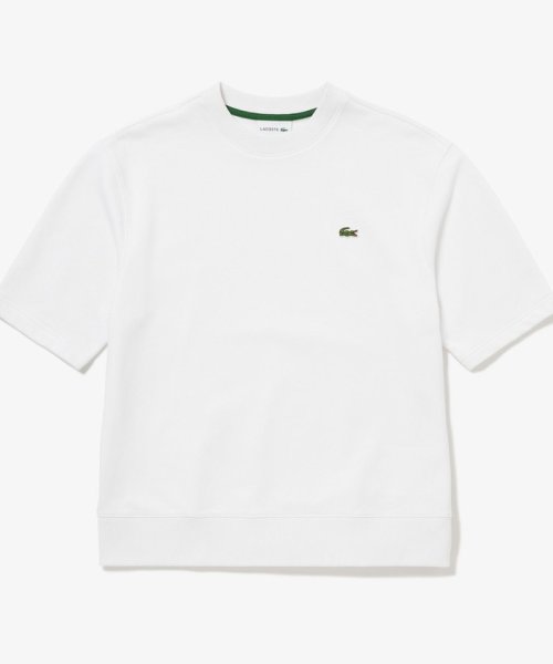 LACOSTE Mens(ラコステ　メンズ)/オーガニックコットン 裏パイル地 オーバーサイズ プレミアム半袖スウェット/img03