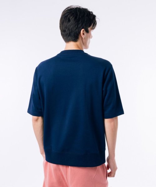 LACOSTE Mens(ラコステ　メンズ)/オーガニックコットン 裏パイル地 オーバーサイズ プレミアム半袖スウェット/img14