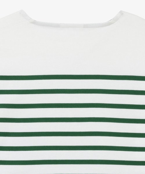 LACOSTE(ラコステ)/シルケット加工 パネルボーダーバスクシャツ/img10