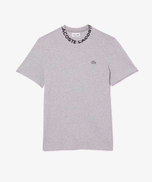 LACOSTE Mens(ラコステ　メンズ)/オーガニックコットン ストレッチ ジャカードリブニットカラー ミニ鹿の子地半袖Tシャツ/img12