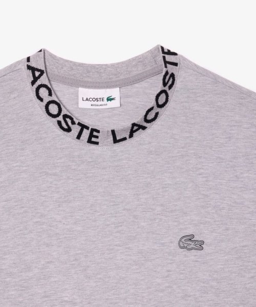 LACOSTE Mens(ラコステ　メンズ)/オーガニックコットン ストレッチ ジャカードリブニットカラー ミニ鹿の子地半袖Tシャツ/img13