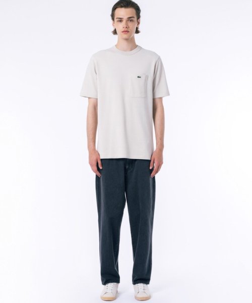 LACOSTE Mens(ラコステ　メンズ)/鹿の子地ポケット半袖Tシャツ/img14