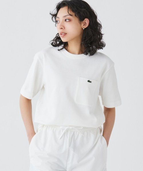 LACOSTE Mens(ラコステ　メンズ)/鹿の子地ポケット半袖Tシャツ/img15