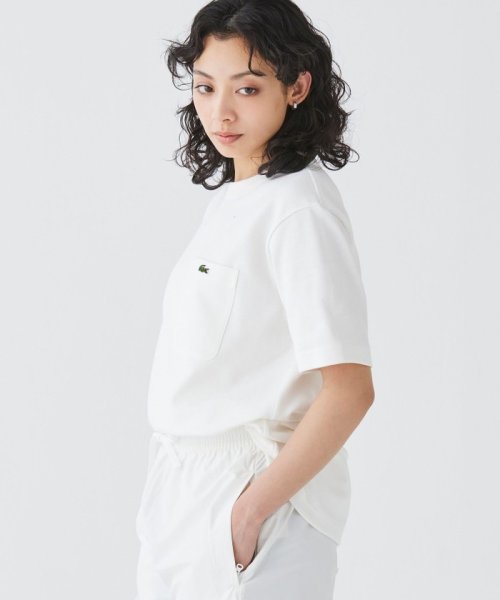 LACOSTE Mens(ラコステ　メンズ)/鹿の子地ポケット半袖Tシャツ/img16