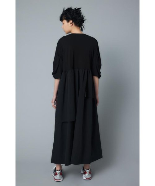 HeRIN.CYE(ヘリンドットサイ)/Tuck sleeve docking dress/img03