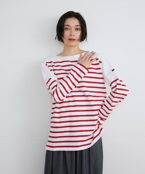 INED(イネド)/《SUPERIOR CLOSET》JEANNEパネルボーダービッグTシャツ《Le minor》/img11