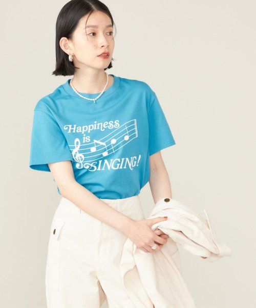 SHIPS WOMEN(シップス　ウィメン)/《一部予約》SHIPS NINE CASE:〈洗濯機可能〉SINGING TEE ◆/img32