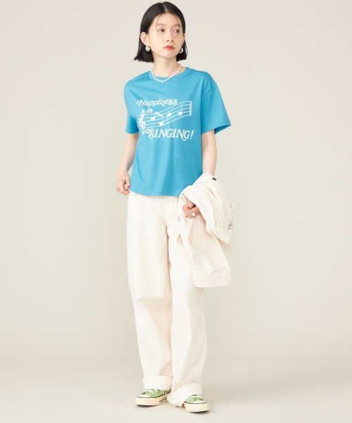 SHIPS WOMEN(シップス　ウィメン)/《予約》SHIPS NINE CASE:〈洗濯機可能〉SINGING TEE ◆/img50