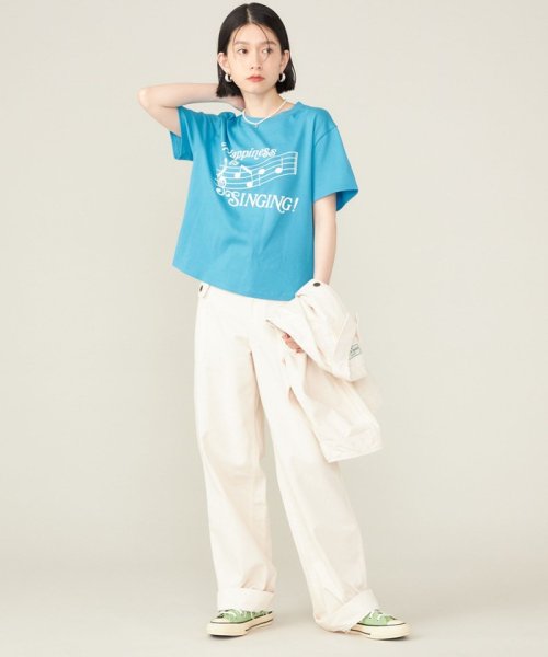 SHIPS WOMEN(シップス　ウィメン)/《一部予約》SHIPS NINE CASE:〈洗濯機可能〉SINGING TEE ◆/img51