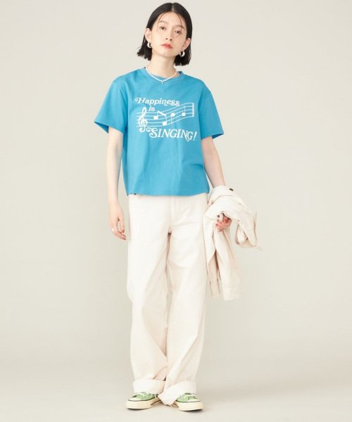 SHIPS WOMEN(シップス　ウィメン)/《一部予約》SHIPS NINE CASE:〈洗濯機可能〉SINGING TEE ◆/img52