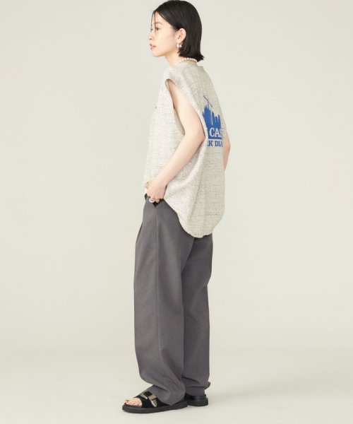 SHIPS WOMEN(シップス　ウィメン)/《予約》SHIPS NINE CASE:NY DIARY スリーブレス トップス ◆/img18