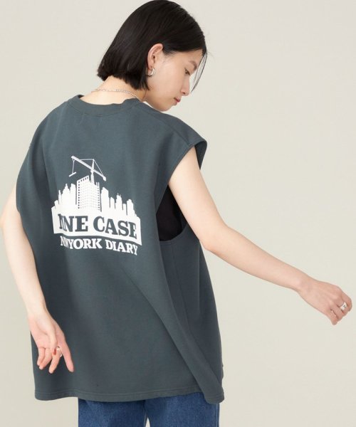 SHIPS WOMEN(シップス　ウィメン)/《予約》SHIPS NINE CASE:NY DIARY スリーブレス トップス ◆/img33