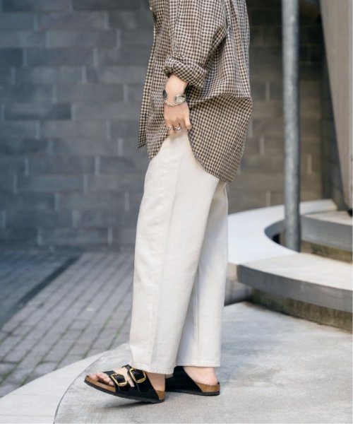 【W by Woadblue / ダブリューバイウォードブルー】LOOSE TAPERED DENIM by Woadblue ダブリューバイウォードブルー Spick LOOSE TAPERED 160cm　着用サイズ 25ブルー 163cm　着用サイズ