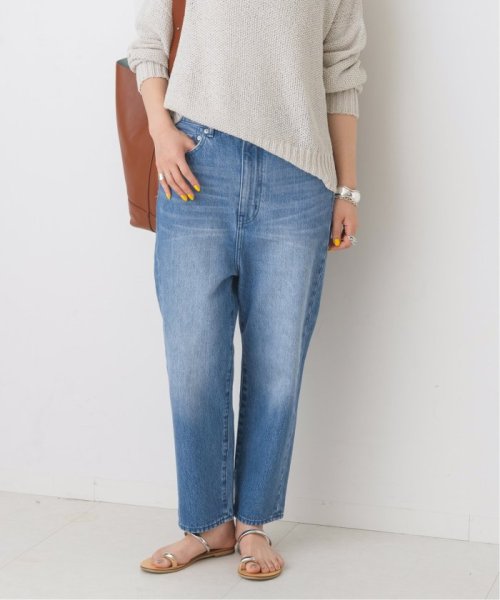 【W by Woadblue / ダブリューバイウォードブルー】LOOSE TAPERED DENIM by Woadblue ダブリューバイウォードブルー Spick LOOSE TAPERED 160cm　着用サイズ 25ブルー 163cm　着用サイズ