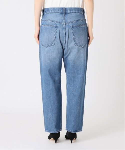 【W by Woadblue / ダブリューバイウォードブルー】LOOSE TAPERED DENIM by Woadblue ダブリューバイウォードブルー Spick LOOSE TAPERED 160cm　着用サイズ 25ブルー 163cm　着用サイズ