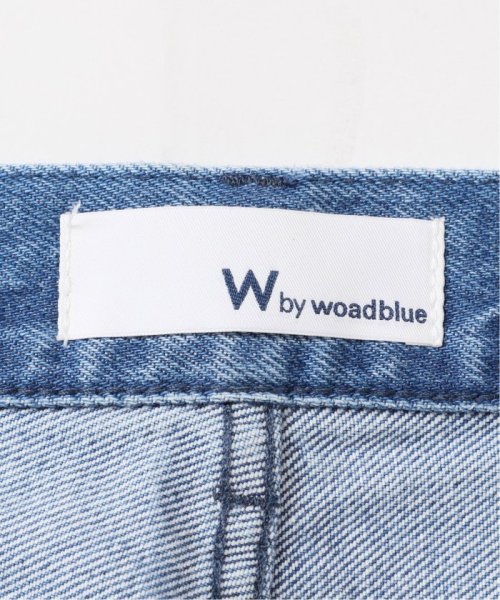 【W by Woadblue / ダブリューバイウォードブルー】LOOSE TAPERED DENIM by Woadblue ダブリューバイウォードブルー Spick LOOSE TAPERED 160cm　着用サイズ 25ブルー 163cm　着用サイズ