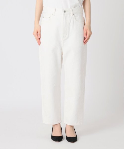 【W by Woadblue / ダブリューバイウォードブルー】LOOSE TAPERED DENIM by Woadblue ダブリューバイウォードブルー Spick LOOSE TAPERED 160cm　着用サイズ 25ブルー 163cm　着用サイズ