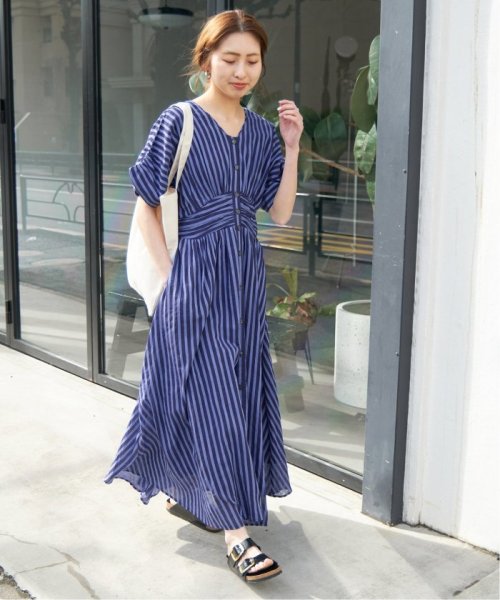 Spick & Span(スピック＆スパン)/ne Quittez pas / ヌキテパ COTTON VOILE STRIPE WAIST/img16