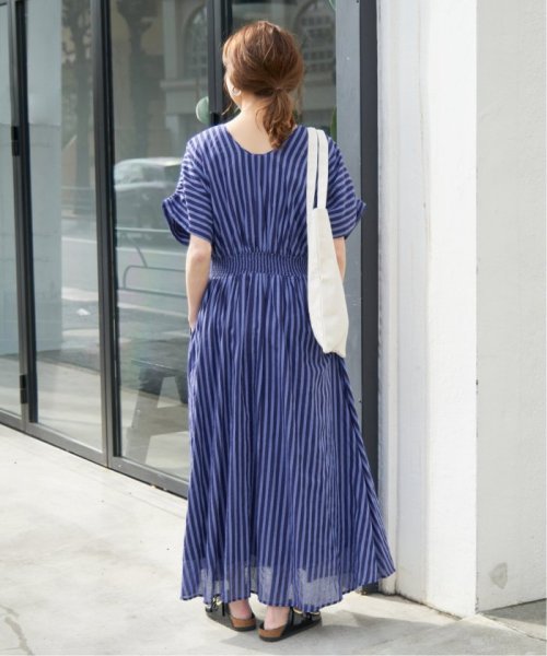 Spick & Span(スピック＆スパン)/ne Quittez pas / ヌキテパ COTTON VOILE STRIPE WAIST/img20