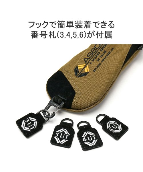 AS2OV GOLF(アッソブ ゴルフ)/アッソブ ユーティリティカバー ASSOV GOLF ゴルフ カバー UT 防水 CORDURA FINE TEX UTILITY COVER 152304/img04