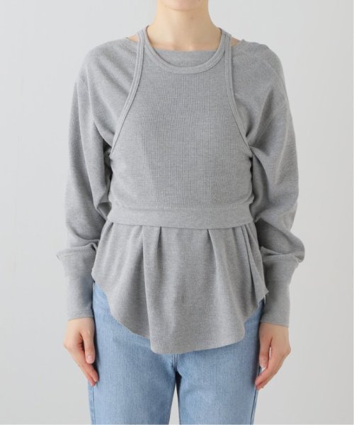 JOURNAL STANDARD(ジャーナルスタンダード)/【CLANE/クラネ】LAYERED BUSTIER THERMAL TOPS：カットソー/img13