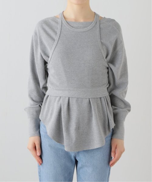 JOURNAL STANDARD(ジャーナルスタンダード)/【CLANE/クラネ】LAYERED BUSTIER THERMAL TOPS：カットソー/img15