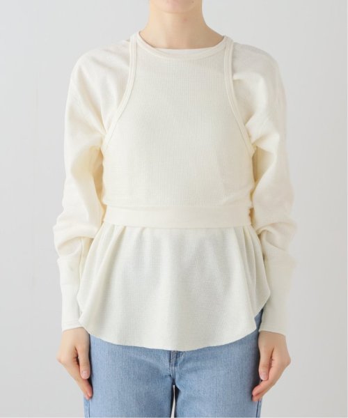 JOURNAL STANDARD(ジャーナルスタンダード)/【CLANE/クラネ】LAYERED BUSTIER THERMAL TOPS：カットソー/img29