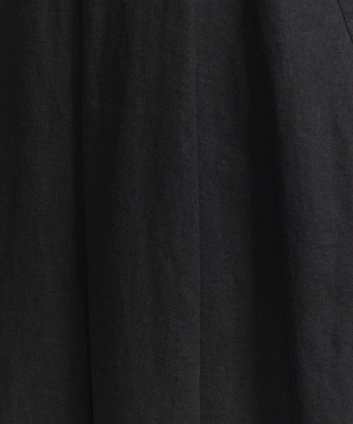 リネンレーヨンブレンド フレアスカート －ウォッシャブル－ リネンレーヨンブレンド －ウォッシャブル－ フレアスカート D1403847468(10725円)