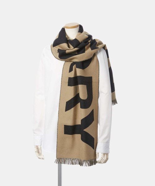 BURBERRY(バーバリー)/バーバリー BURBERRY 8054214 8057147 マフラー メンズ レディース ウール ジャカードスカーフ フリンジ ストール B TXT RWS /img08