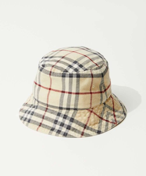 BURBERRY(バーバリー)/バーバリー BURBERRY 8075657 8075650 帽子 CLASSIC BUCKET レディース チェック コットン バケットハット ギフト/img01