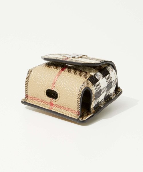 BURBERRY(バーバリー)/バーバリー BURBERRY 8065992 イヤホンケース メンズ レディース AirPodsケース Pro イヤホンポーチ チェック柄 エアーポッズ コンパ/img03