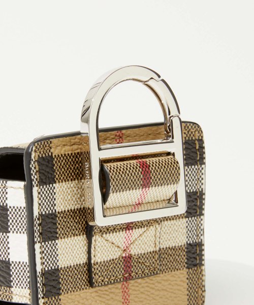 BURBERRY(バーバリー)/バーバリー BURBERRY 8065992 イヤホンケース メンズ レディース AirPodsケース Pro イヤホンポーチ チェック柄 エアーポッズ コンパ/img05