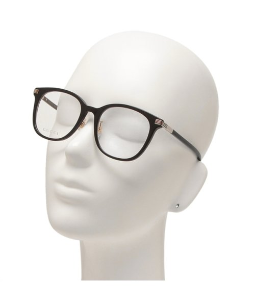 GUCCI(グッチ)/グッチ メガネフレーム 眼鏡フレーム アジアンフィット ブラック ゴールド レディース GUCCI GG1453OK 001/img05