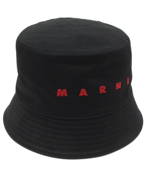 MARNI(マルニ)/マルニ 帽子 オーガニックギャバジン ブラック メンズ MARNI CLZC0110S0 UTC311 00N99/img01