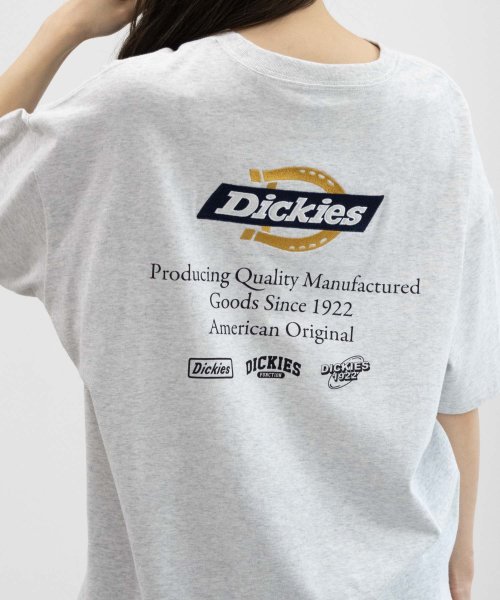 MAC HOUSE(women)(マックハウス（レディース）)/Dickies ディッキーズ バック刺繍チュニック半袖Tシャツ 4282－9936/img16