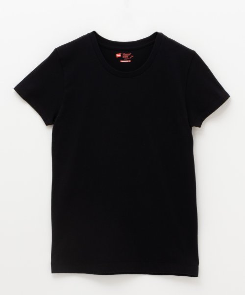 MAC HOUSE(women)(マックハウス（レディース）)/Hanes ヘインズ ジャパンフィット クルーネックTシャツ 2枚組 HW5320/img05