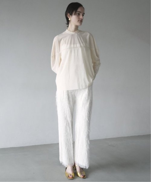 JOURNAL STANDARD(ジャーナルスタンダード)/【CLANE/クラネ】SHEER MESH CURVE SLEEVE TOPS：シャツ/img07