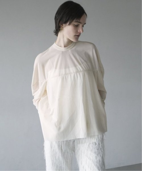 JOURNAL STANDARD(ジャーナルスタンダード)/【CLANE/クラネ】SHEER MESH CURVE SLEEVE TOPS：シャツ/img08