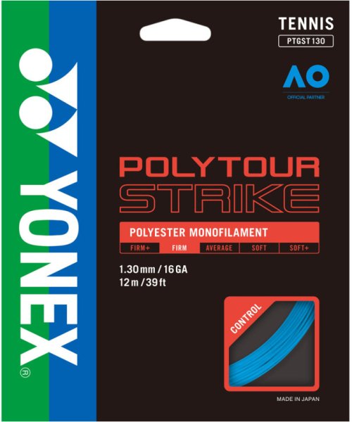 Yonex(ヨネックス)/Yonex ヨネックス テニス ポリツアーストライク130 ガット ストリングス 攻め 攻撃 ア/img01