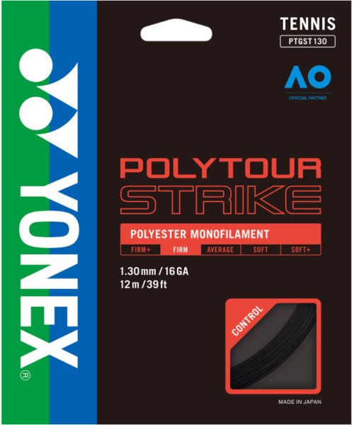 Yonex(ヨネックス)/Yonex ヨネックス テニス ポリツアーストライク130 ガット ストリングス 攻め 攻撃 ア/img01
